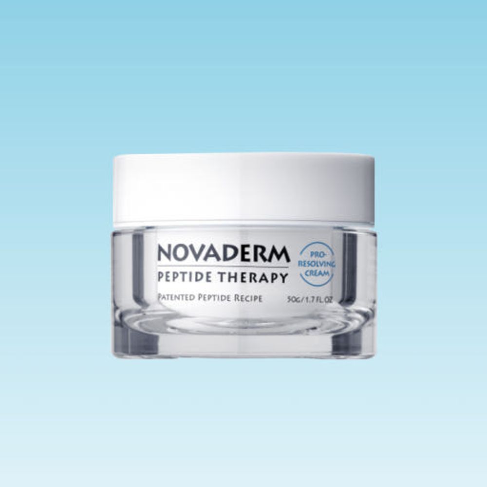 [NOVACELL] NOVADERM Peptide Pro-Resolving Cream 50g – Restores Skin Barrier, Soothes Redness, Boosts Moisture After One Use - Made in KOREA